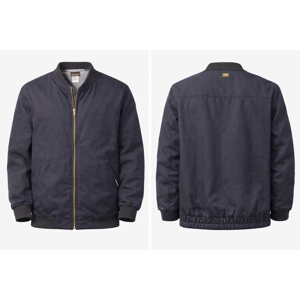 Workrite FR Jacket Mens XLG-LN Bomber  HRC 3, 2112 Flame Resistant 30.8 ATPV